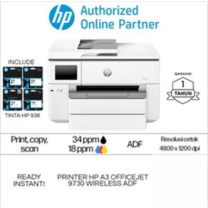 HP OfficeJet Pro 9730 Wide Format All-in-One Printer